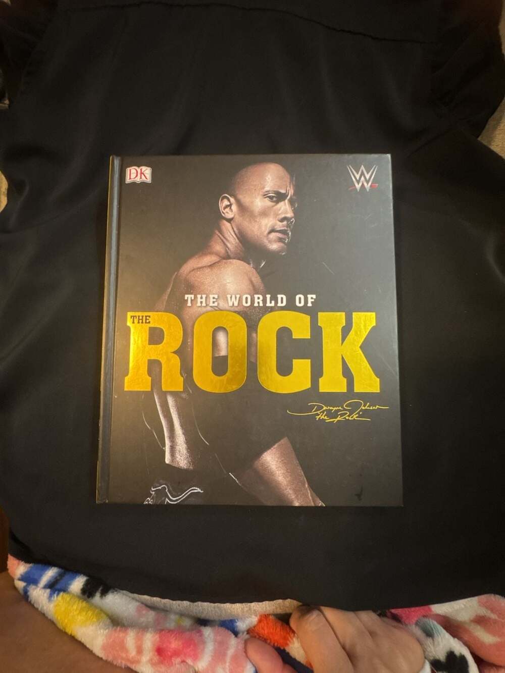 WWE: The World of the Rock Hardcover Book by DK